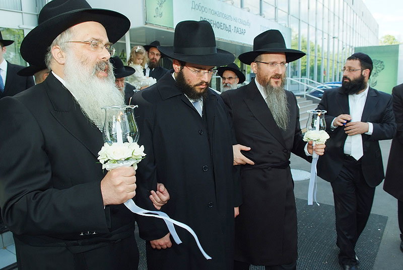 גלריה: החתונה החרדית הגדולה ברוסיה
