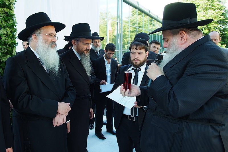 גלריה: החתונה החרדית הגדולה ברוסיה