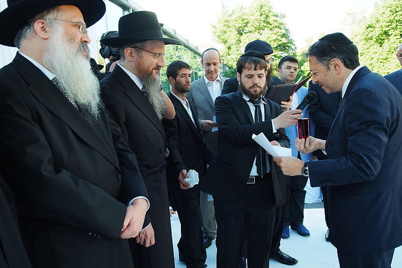 גלריה: החתונה החרדית הגדולה ברוסיה