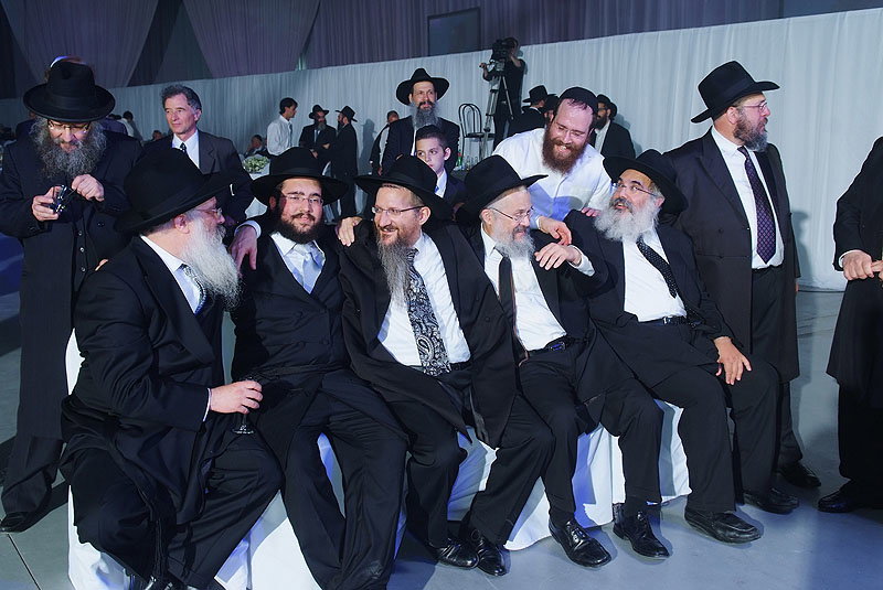 גלריה: החתונה החרדית הגדולה ברוסיה