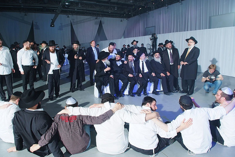 גלריה: החתונה החרדית הגדולה ברוסיה