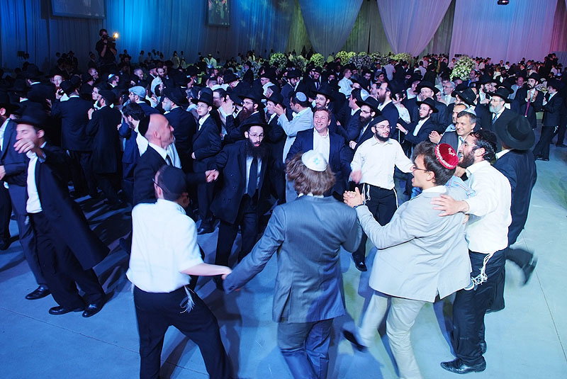 גלריה: החתונה החרדית הגדולה ברוסיה