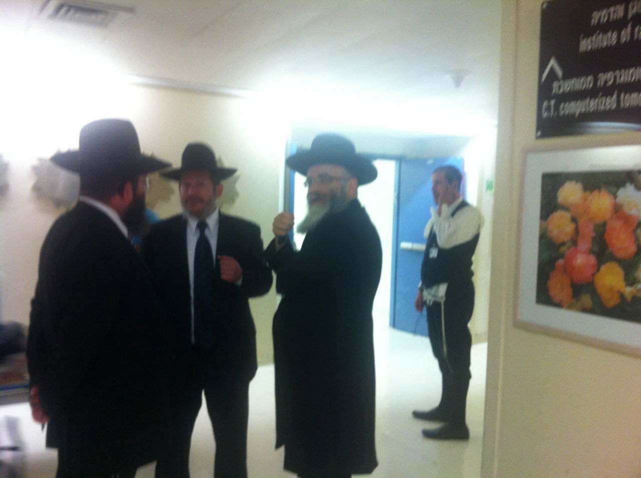 החיוך אומר הכל: תיעוד בלעדי מביה"ח