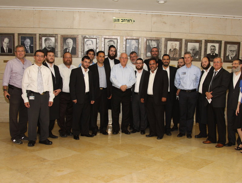 עיתונאים חרדים נפגשו עם יו"ר הכנסת
