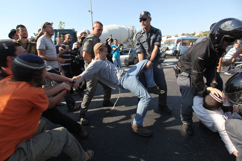 עימותים סוערים בירושלים בעקבות מעצר הרב ליאור