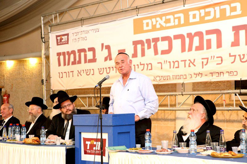 17 שנה לפטירת הרבי: אלפים בהתוועדות המרכזית כפר-חב"ד