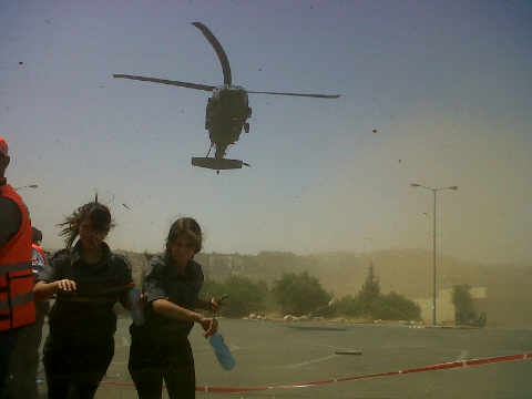 צפו בתמונות: תרגיל רב-נפגעים בירושלים