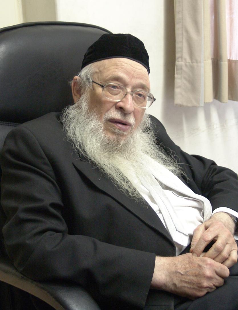 ראש ישיבת "חברון גאולה", רבי יעקב-חיים סרנא זצ"ל