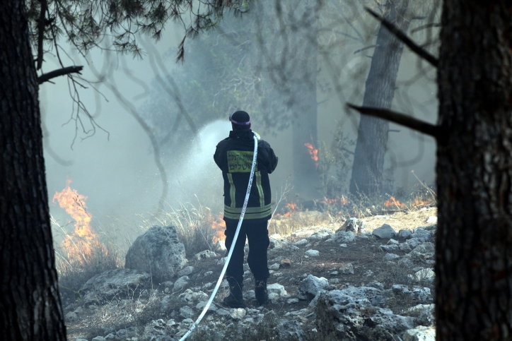 "השריפות כמעט תמיד מעשה ידי אדם" | האזהרה חמורה של קק"ל למטיילים