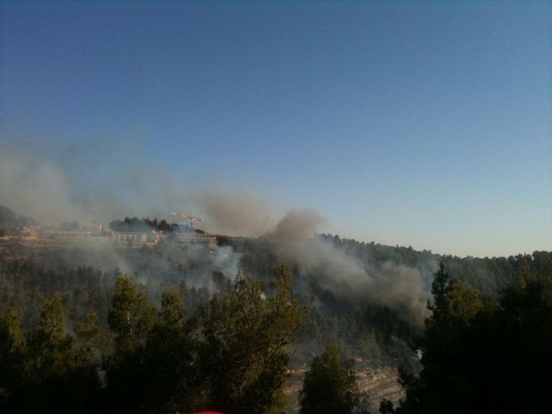המשטרה: "התושבים באיזור השריפה יכולים לחזור לשגרה"