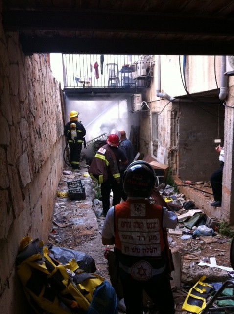 בני-ברק: שריפה בבניין מגורים; אין נפגעים