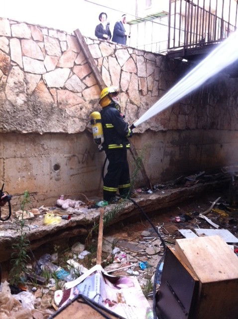 בני-ברק: שריפה בבניין מגורים; אין נפגעים