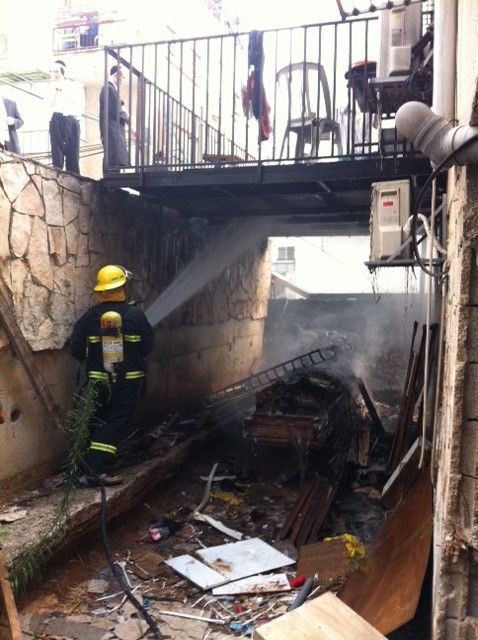 בני-ברק: שריפה בבניין מגורים; אין נפגעים