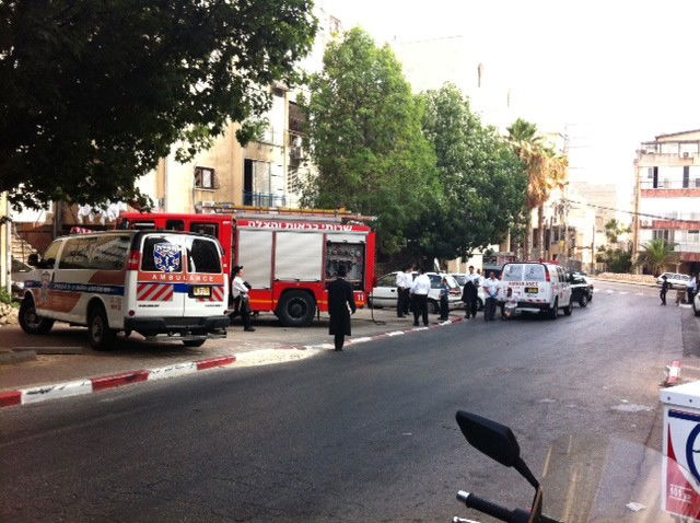 בני-ברק: שריפה בבניין מגורים; אין נפגעים