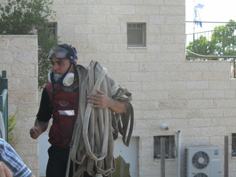 'עונה בוערת': דליקת ענק ברמת בית שמש