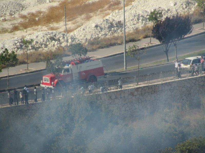 'עונה בוערת': דליקת ענק ברמת בית שמש
