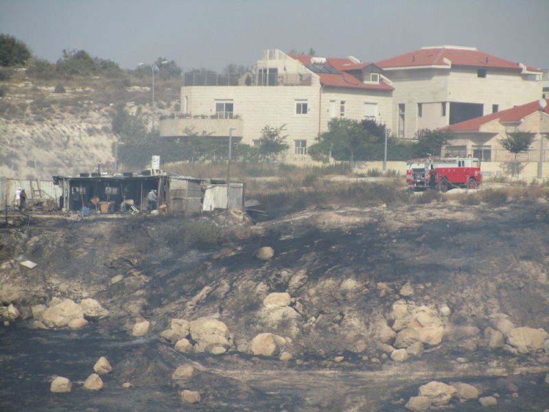 'עונה בוערת': דליקת ענק ברמת בית שמש