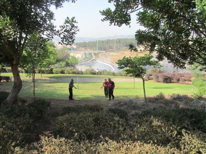 'עונה בוערת': דליקת ענק ברמת בית שמש