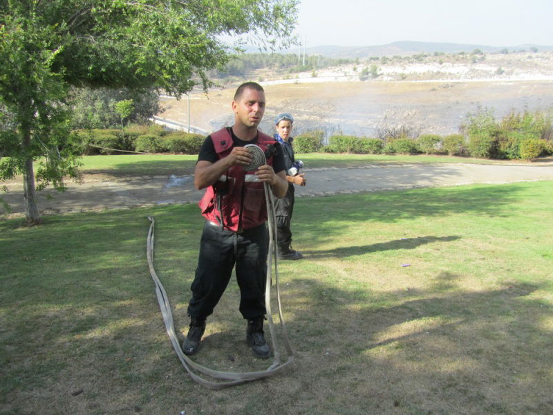 'עונה בוערת': דליקת ענק ברמת בית שמש