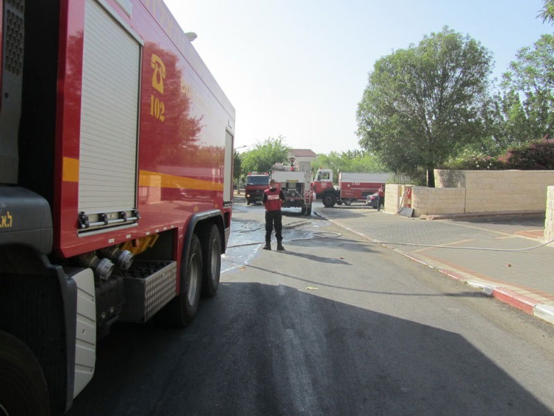 'עונה בוערת': דליקת ענק ברמת בית שמש