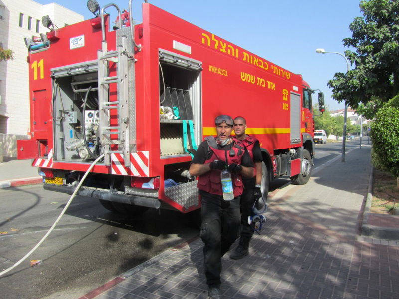 'עונה בוערת': דליקת ענק ברמת בית שמש