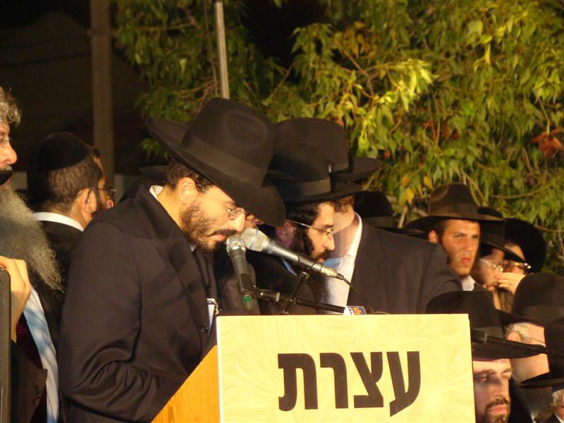 הרב שטיינמן מספיד את רבי אלעזר אבוחצירא