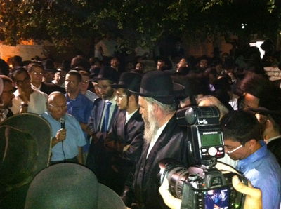 השר יעקב נאמן על רפאל הלפרין: "צדיק יסוד עולם"