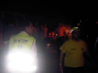 מאמצי ההחייאה במקום הערב.