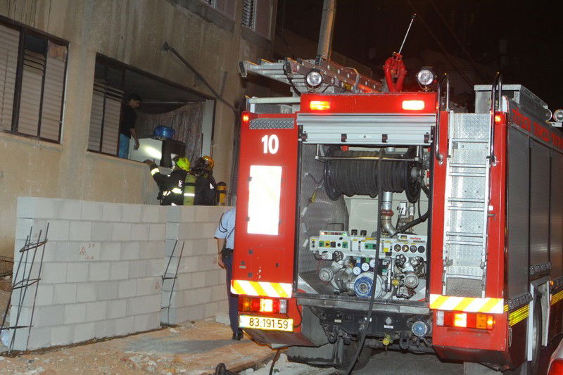 אופנוע הוצת בבני-ברק, חמישה נפגעו