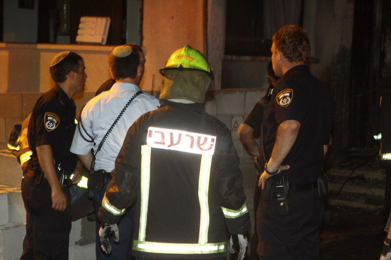 אופנוע הוצת בבני-ברק, חמישה נפגעו