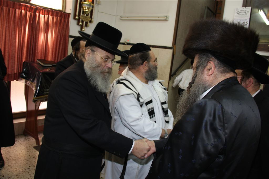 חג במודז'יץ: נכד האדמו"ר הובא בברית