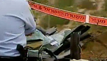 זירת התאונה (צילום מסך: ערוץ 2)