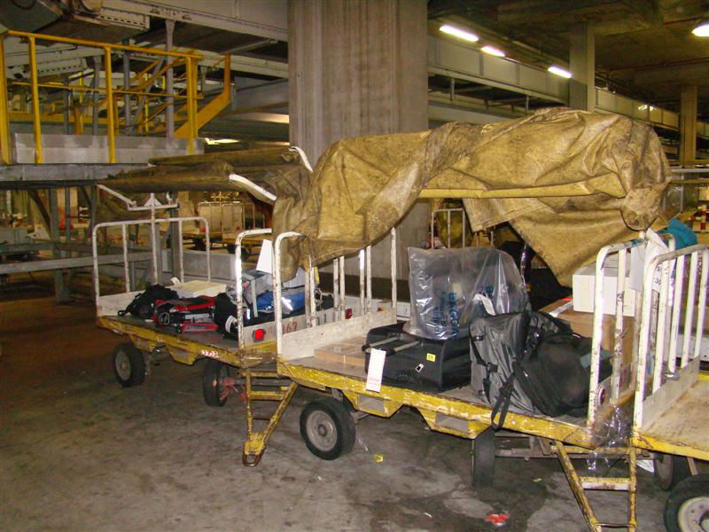 תיעוד: הנוסעים לאומן כובשים את נתב"ג