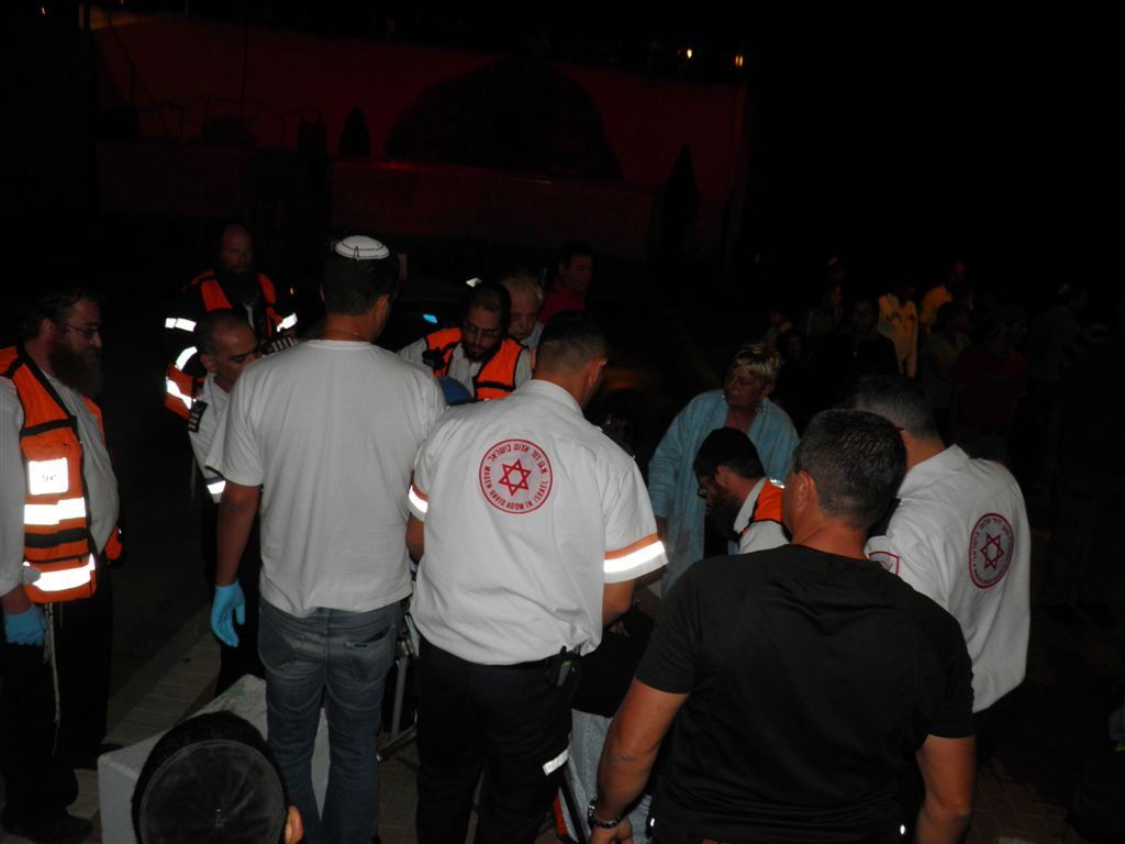 שריפה בצפת: ארבעה נפצעו, אחד בינוני