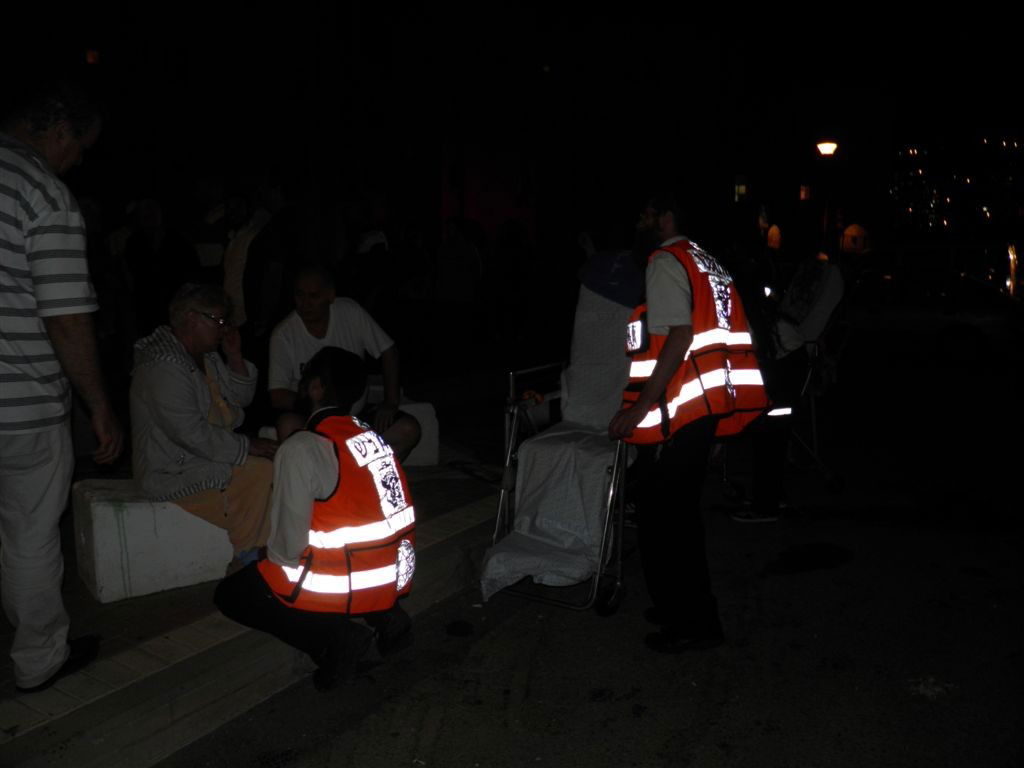 שריפה בצפת: ארבעה נפצעו, אחד בינוני