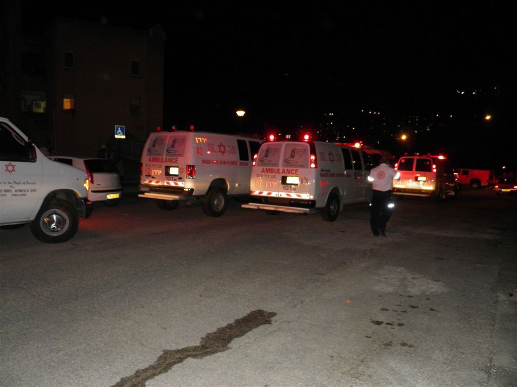 שריפה בצפת: ארבעה נפצעו, אחד בינוני