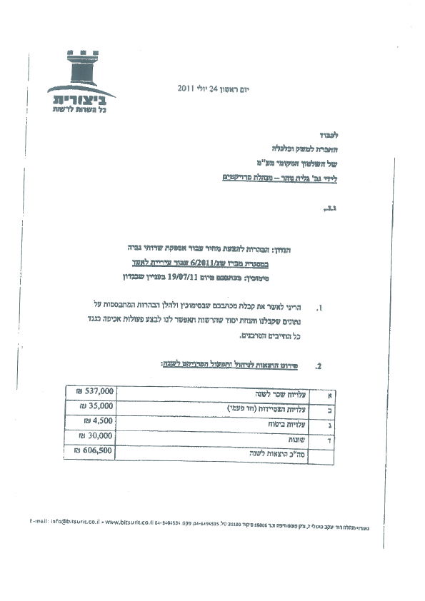 תושבי אלעד? זה מה שאתם עומדים לחטוף