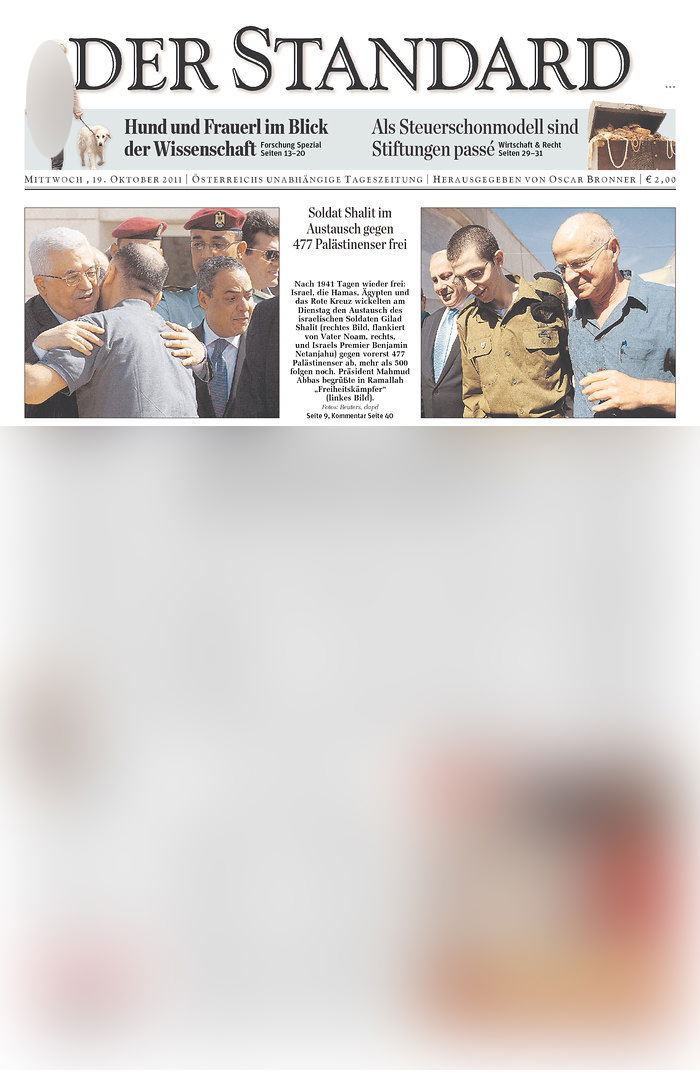 גלעד שליט כבש את כותרות העיתונים הגדולים בעולם ● מיוחד