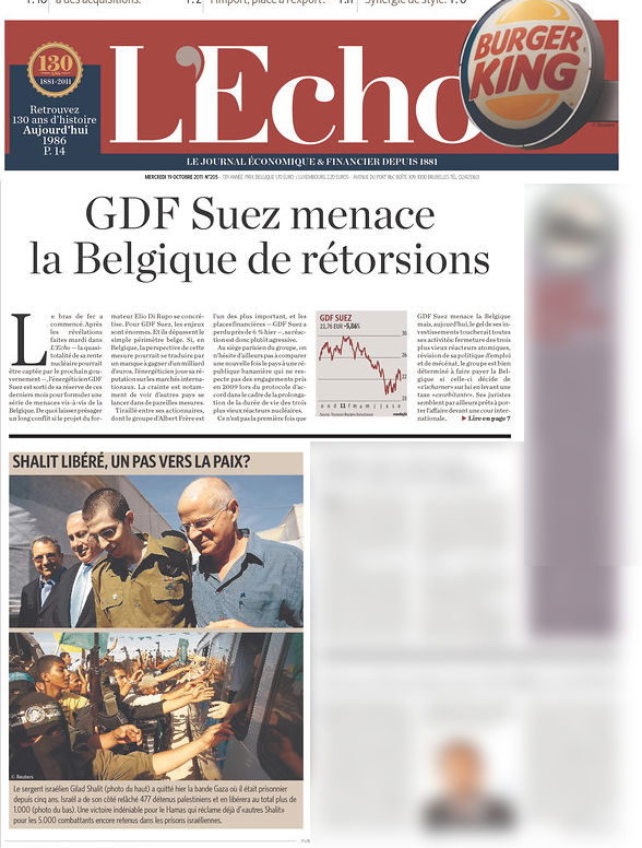 גלעד שליט כבש את כותרות העיתונים הגדולים בעולם ● מיוחד