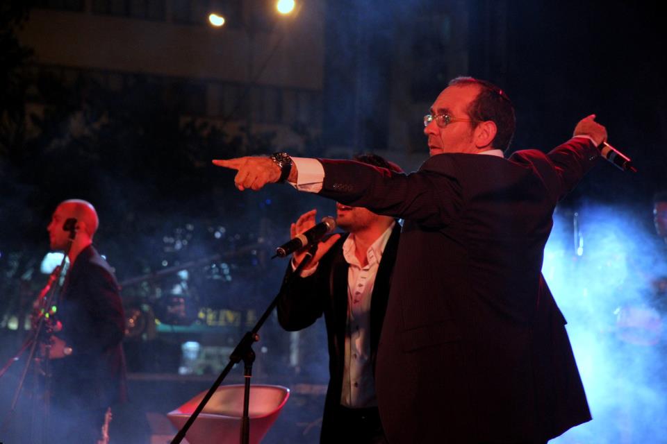 צפו: ישי לפידות וגד אלבז השיקו מופע משותף