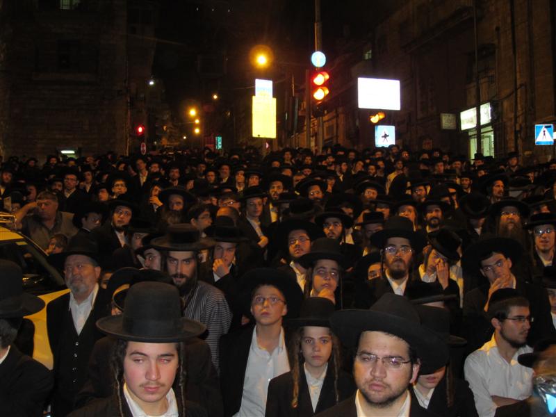 מחאה בכיכר השבת: "למגר את הפשע במגזר החרדי"