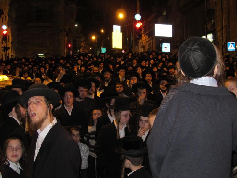 מחאה בכיכר השבת: "למגר את הפשע במגזר החרדי"