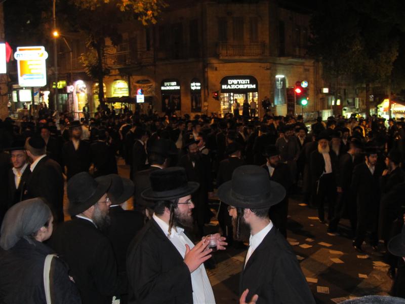 מחאה בכיכר השבת: "למגר את הפשע במגזר החרדי"