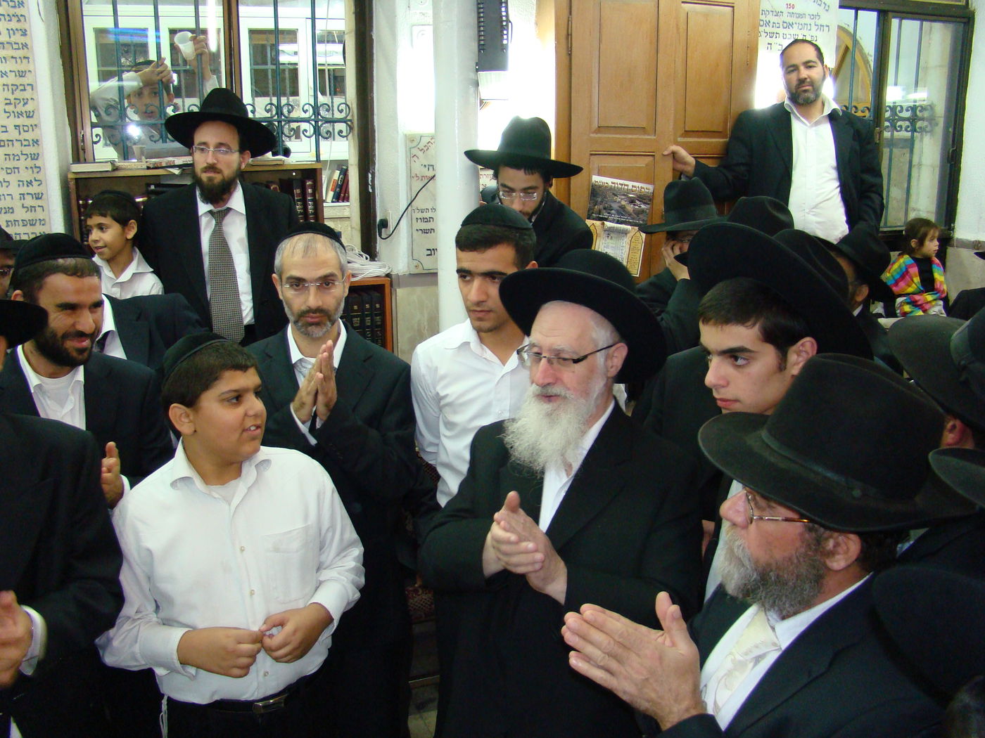 ההקפות של הרב משה צדקה והרב יעקב יוסף