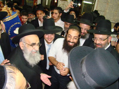 ההקפות של הרב משה צדקה והרב יעקב יוסף