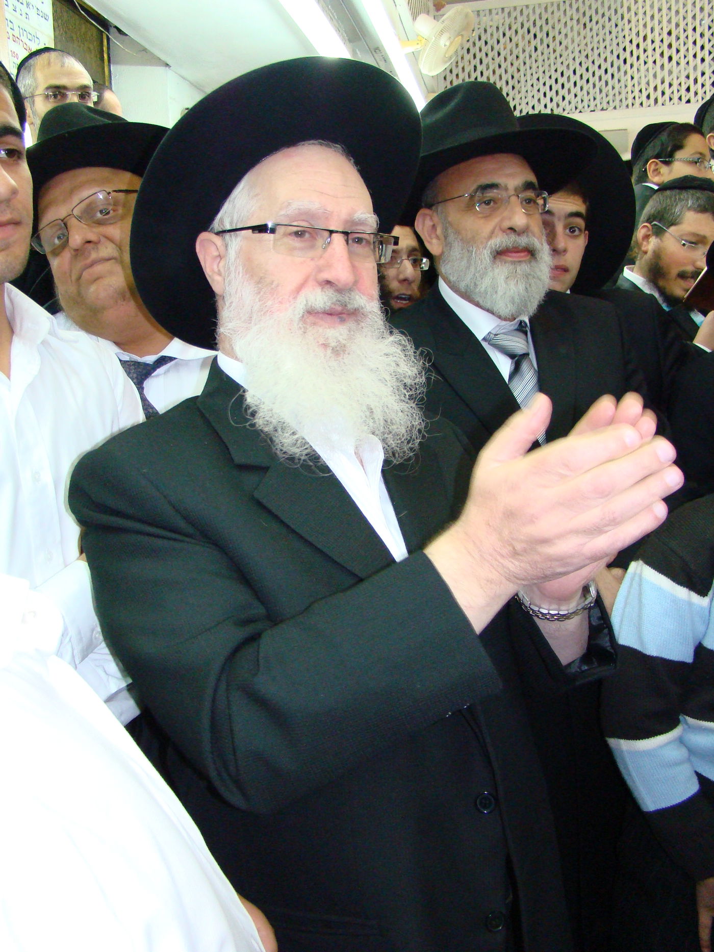 ההקפות של הרב משה צדקה והרב יעקב יוסף