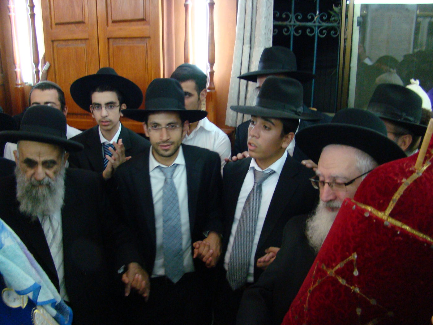 ההקפות של הרב משה צדקה והרב יעקב יוסף