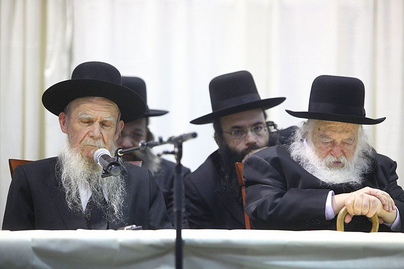 תמו ימי השבעה: הגר"ח קנייבסקי בעצרת הזיכרון