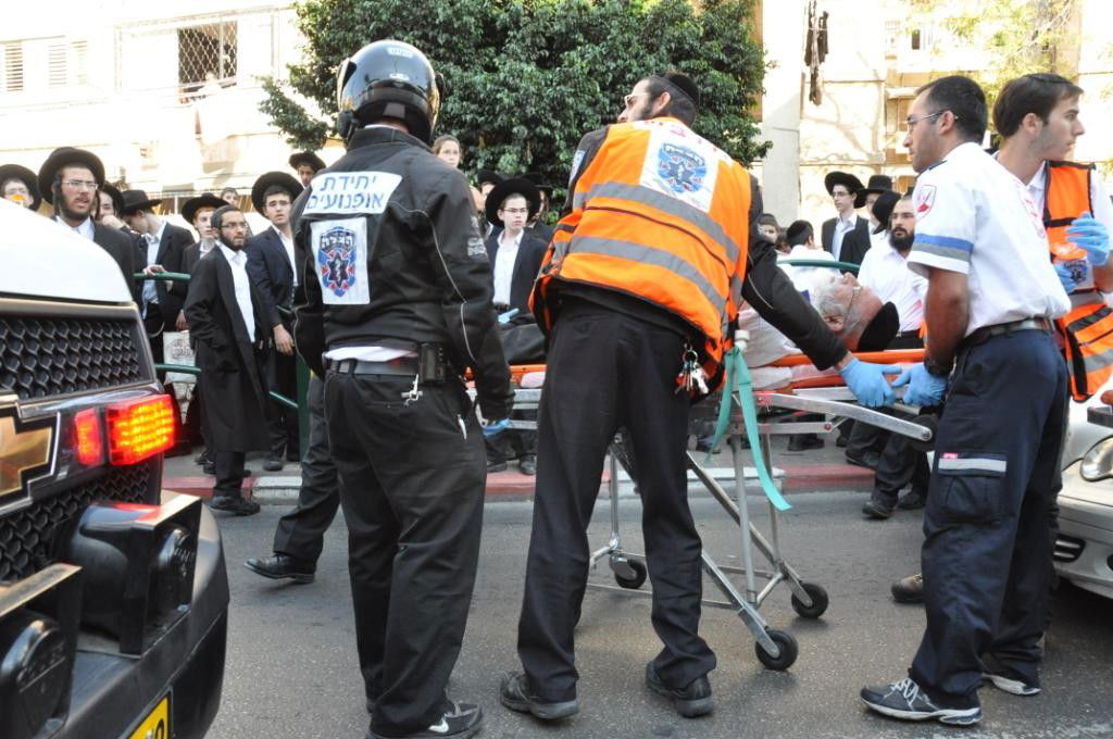 תאונת שרשרת בעיר בני-ברק; 7 נפגעים