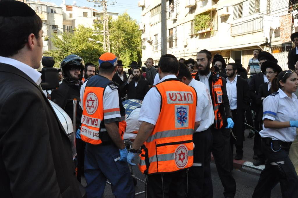 תאונת שרשרת בעיר בני-ברק; 7 נפגעים